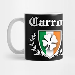 Carroll Shamrock Crest Mug